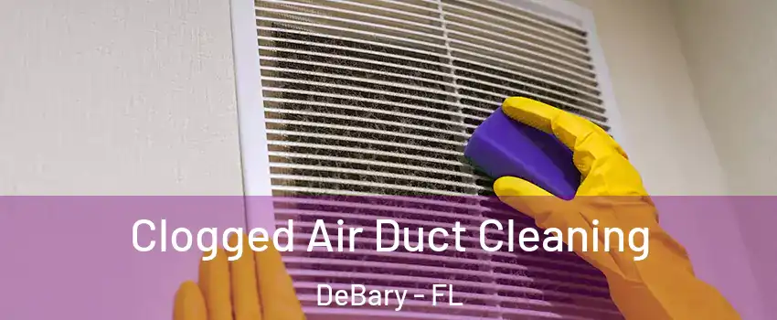  Clogged Air Duct Cleaning DeBary - FL