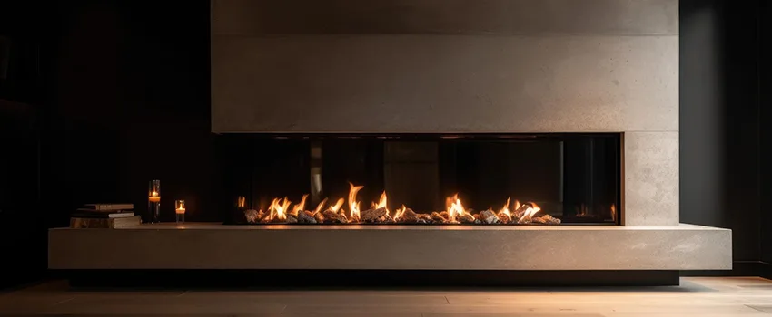 Gas Fireplace Ember Bed Design Services in DeBary, Florida