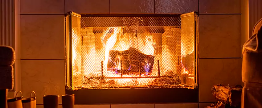 Mendota Hearth Landscape Fireplace Installation in DeBary, Florida