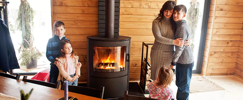Morso Cast Iron Fireplace Insert Installation in DeBary, Florida