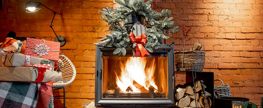 Travis Industries Linear Gas Fireplace Installation in DeBary, Florida